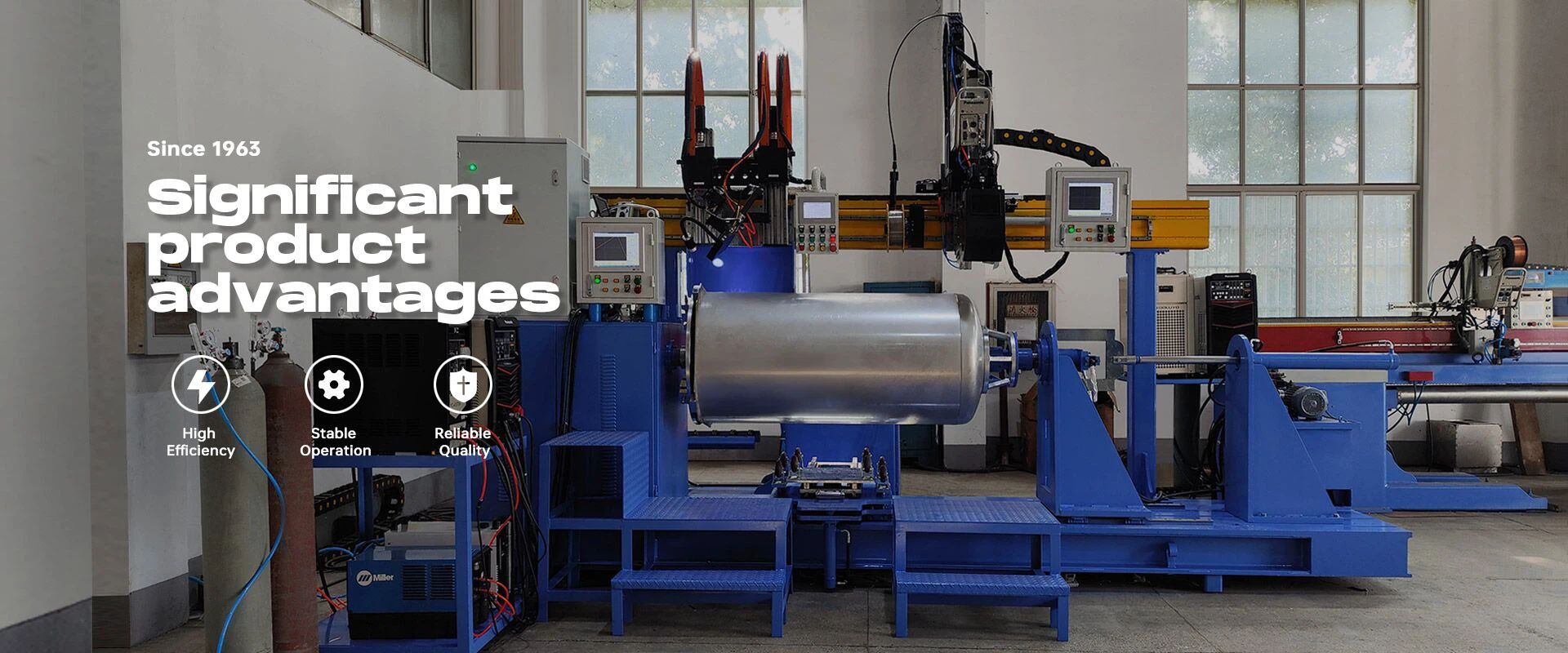 Cryogenic Liquid Cylinder Welding Machine