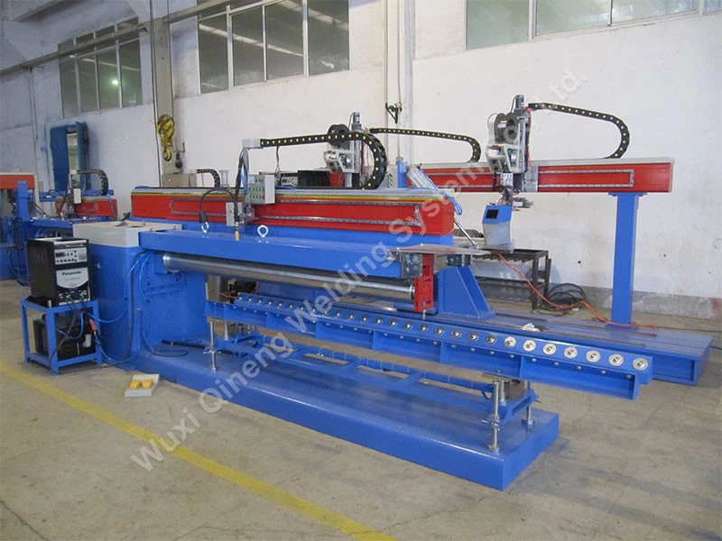 Cryogenic Liquid Cylinder Longitudinal Welding Machine